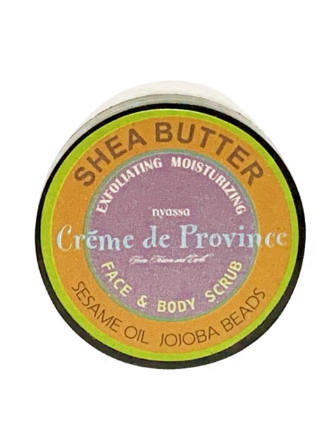 

Nyassa Creme de Province Shea Butter Face & Body Scrub 30 g, White
