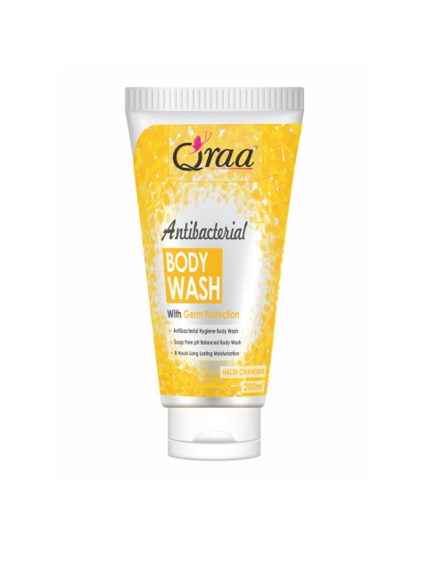 

Qraa Antibacterial Body Wash 200 ml, Yellow