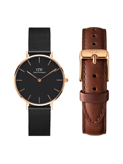 

Daniel Wellington Women Watch Gift Set DW00500882, Black