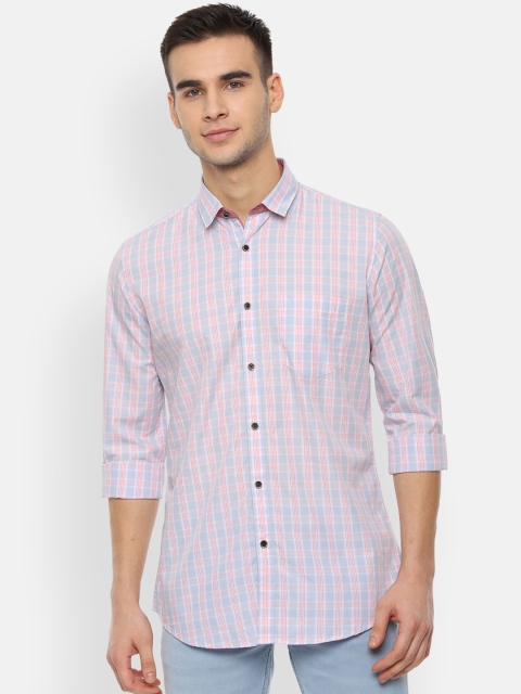 

Van Heusen Sport Men Grey Slim Fit Checked Casual Shirt