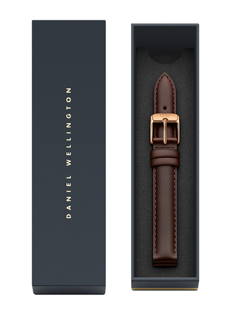 

Daniel Wellington Women Petite Bristol 14mm Strap Rose Gold, Brown