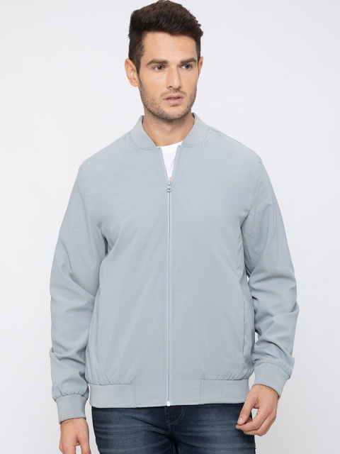 Globus Men Grey Solid Sweatshirt