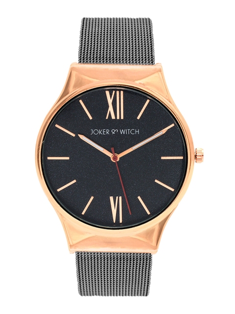 

JOKER & WITCH Men Black Analogue Watch