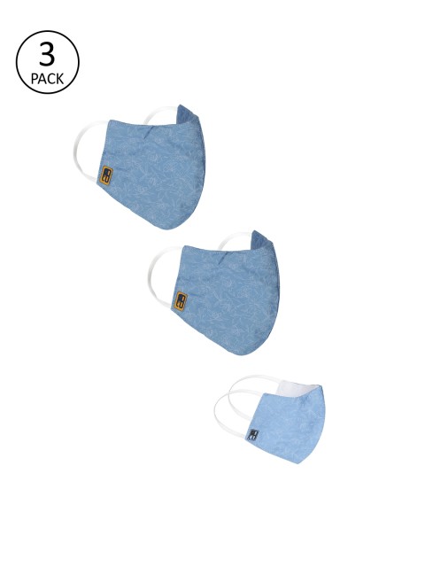 

Balista Unisex Pack of 3 Reusable 4-Ply Cloth Mask, Assorted
