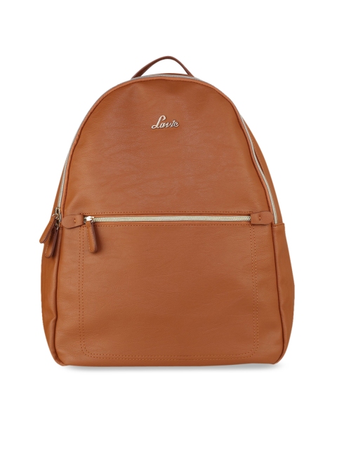 

Lavie Women Brown Solid Backpack