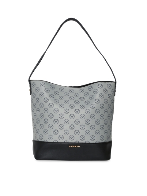 

Sugarush Grey Printed Shoulder Bag