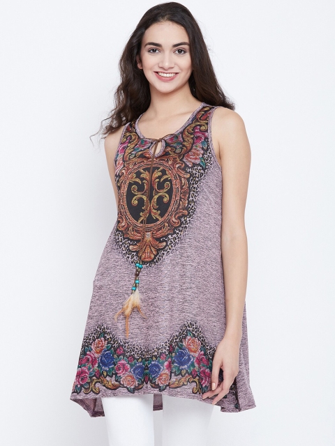 

Camey Women Multicoloured Printed A-Line Top, Multi