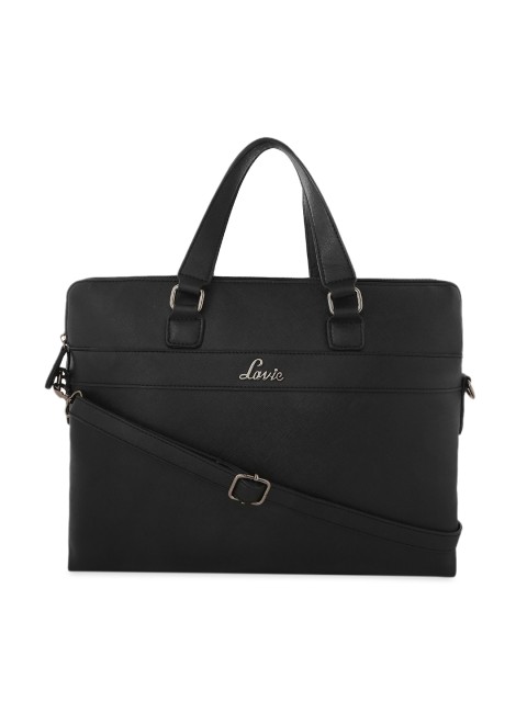 

Lavie Black Solid Handheld Bag