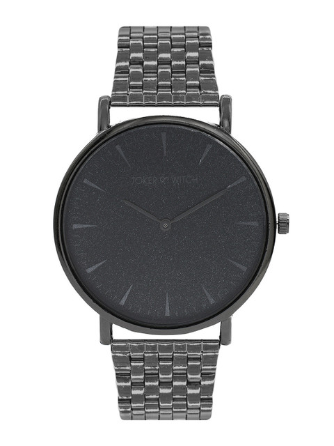 

JOKER & WITCH Unisex Black Analogue Watch AMWW334