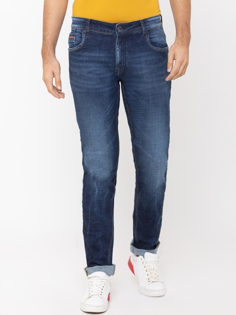

Globus Men Blue Slim Fit Mid-Rise Clean Look Jeans