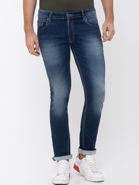 

Globus Men Blue Slim Fit Mid-Rise Clean Look Jeans