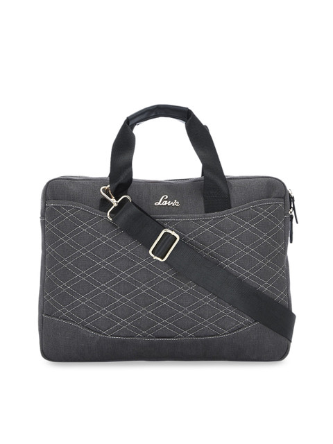 

Lavie Grey Textured Handheld Bag