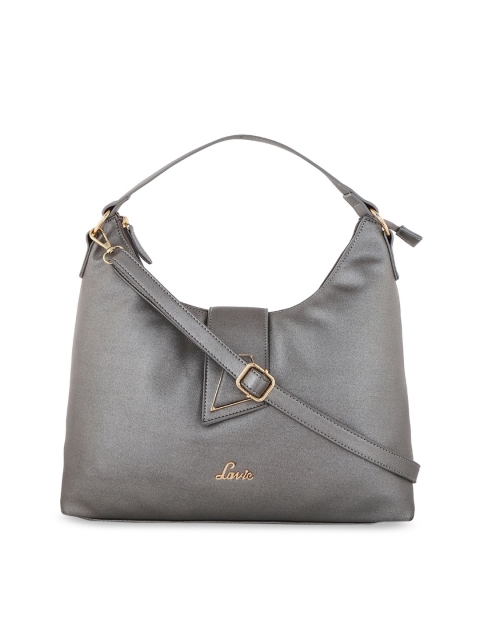 

Lavie Silver-Toned Solid Handheld Bag
