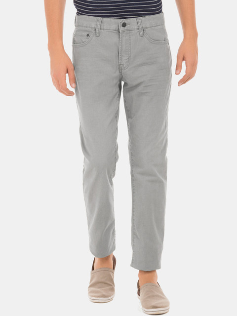 

Aeropostale Men Grey Skinny Fit Mid-Rise Clean Look Jeans