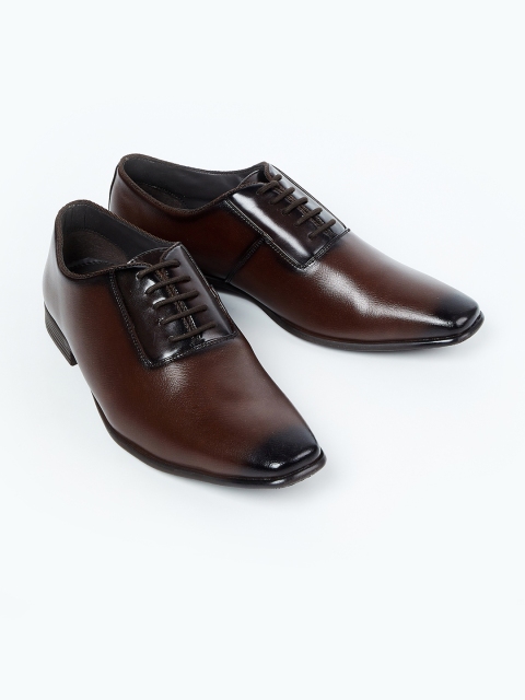 

CODE by Lifestyle Men Brown Solid Formal Oxfords
