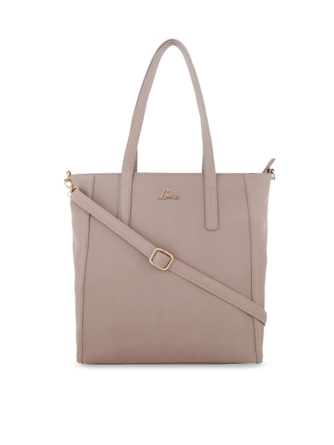 

Lavie Beige Solid Shoulder Bag
