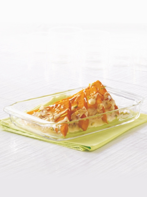 

BOROSIL Transparent Borosilicate Glass Rectangular Baking Dish Container