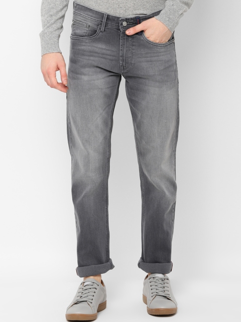 

Allen Solly Sport Men Grey Tapered Fit Mid-Rise Clean Look Stretchable Jeans