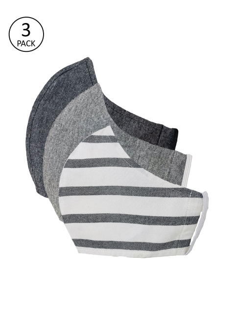 

Sera Adults Pack Of 3 Printed 3-Ply Reusable Cloth Masks, Multi