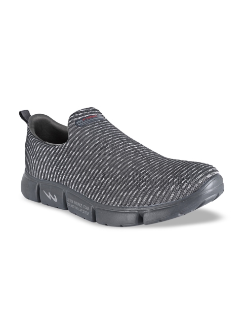 

Campus AIM Men Grey Mesh Walking Shoes