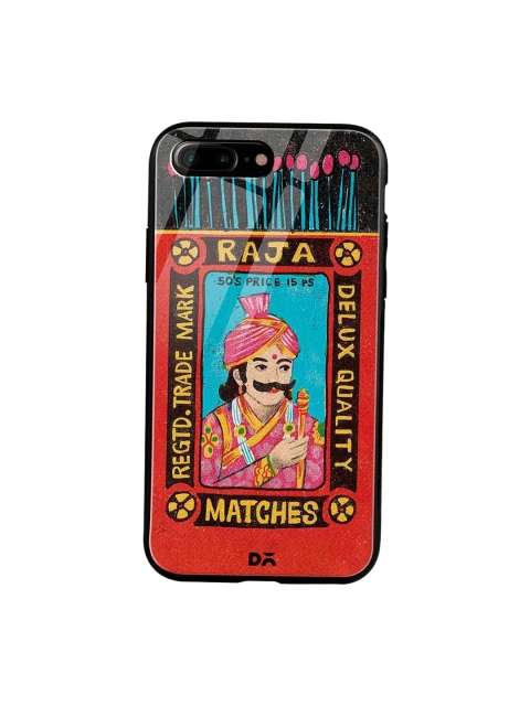 

DailyObjects Red & Blue Raja Matchbox iPhone 7 Plus Glass Cover