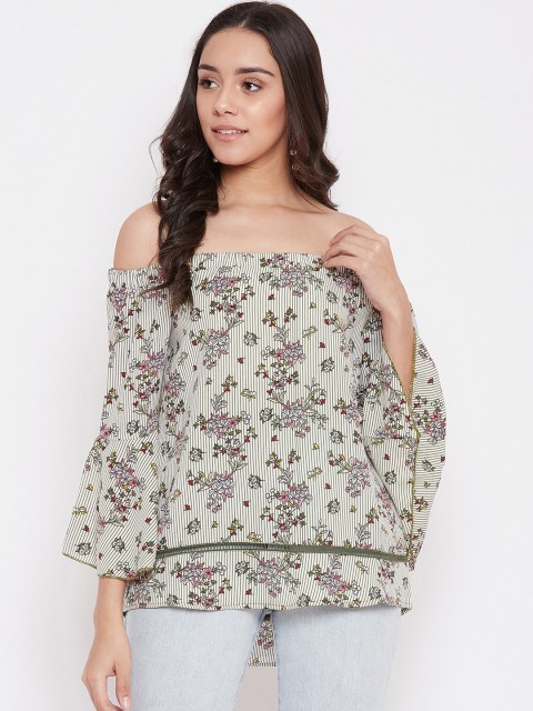 

One of a Kind Women Multicoloured Printed Top, Multi