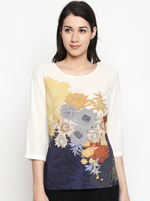 

Annabelle by Pantaloons Women Multicoloured Floral Print Top, Multi