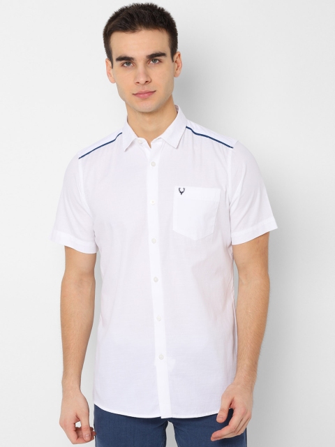 

Allen Solly Sport Men White Regular Fit Solid Casual Shirt