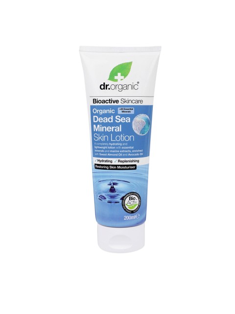 

dr.organic Dead Sea Minerals Skin Lotion 200ml, Blue