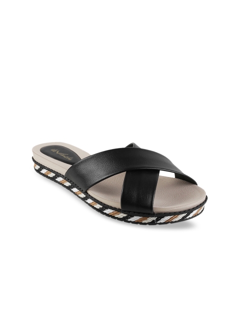 

Metro Women Black Solid Comfort Heels