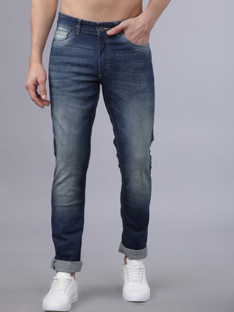 

Horsefly Men Blue Slim Fit Mid-Rise Clean Look Stretchable Jeans