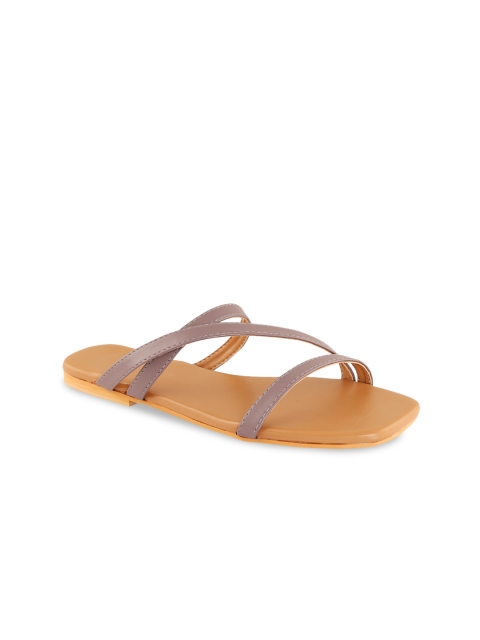 

Siendo Desi Women Beige Solid Open Toe Flats