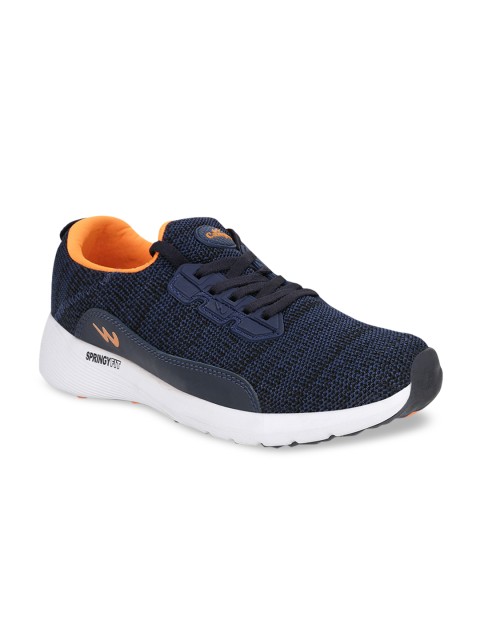 

Campus Men Navy Blue Mesh Running Shoes