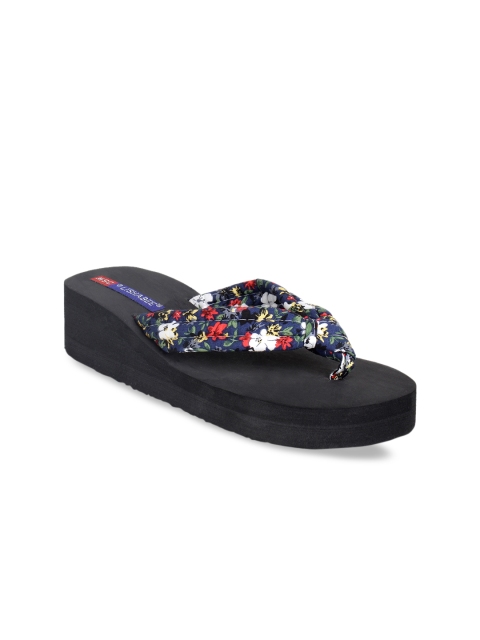 

MSC Women Multicoloured Printed Thong Flip-Flops, Multi