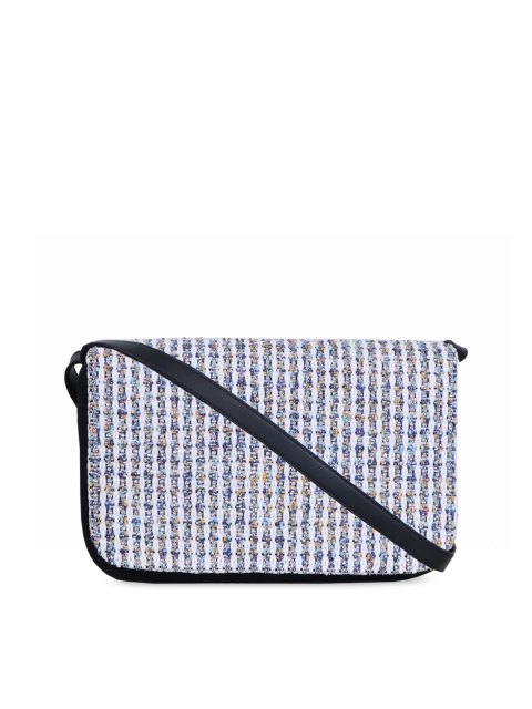

Diwaah Multicoloured Embroidered Foldover Clutch, Multi