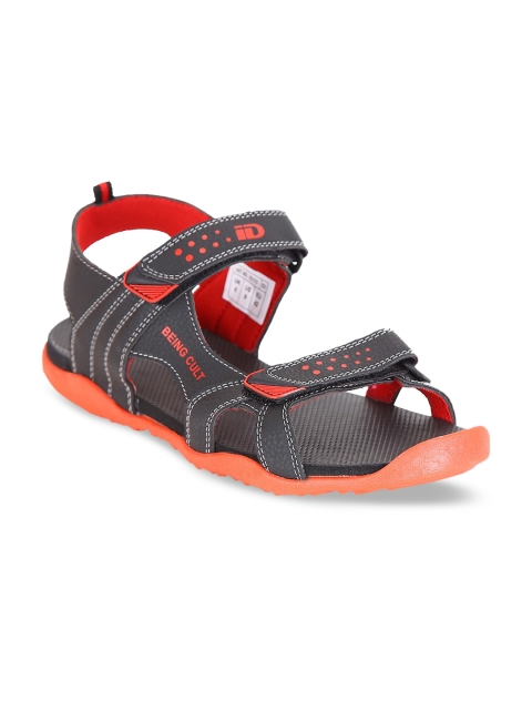 

ID Men Black & Red Sports Sandals