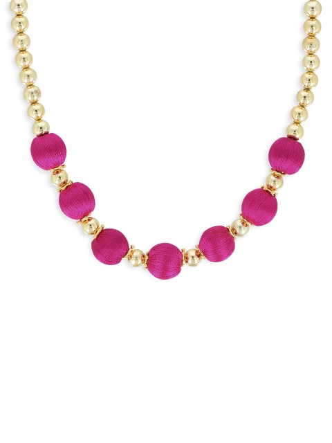 

AKSHARA Pink Choker Necklace