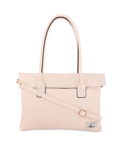 

Lavie Beige Solid Shoulder Bag