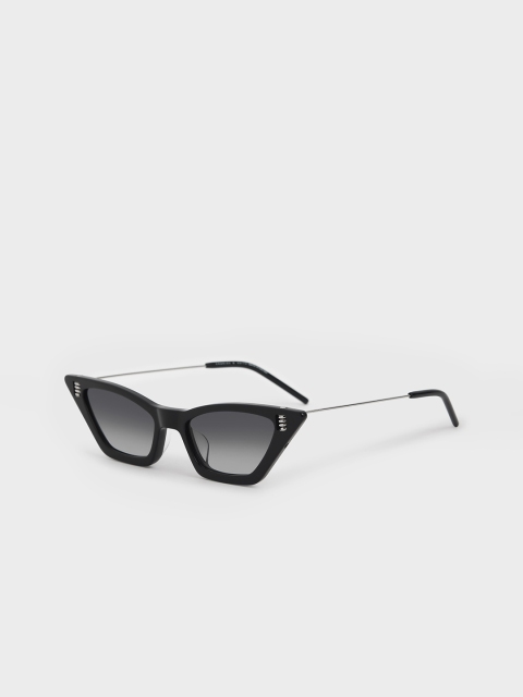 

CHARLES & KEITH Women Cateye Sunglasses CK3-91280372, Black