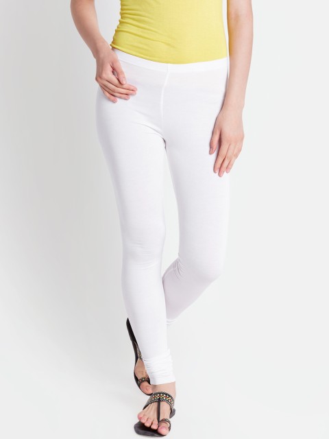 

RANGMANCH BY PANTALOONS Women White Solid Churidar