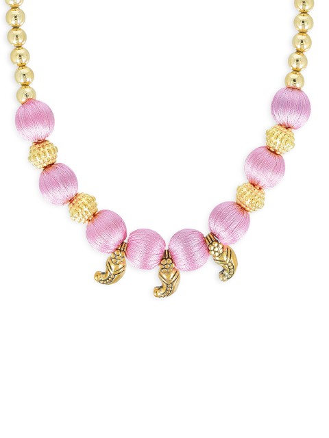 

AKSHARA Handcrafted Rose Chocker Necklace