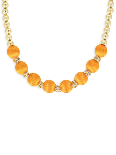 

AKSHARA Gold-Toned Handcrafted Necklace