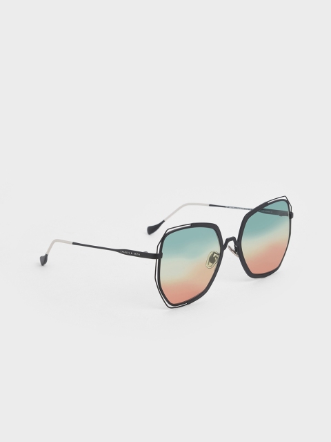

CHARLES & KEITH Women Butterfly Sunglasses CK3-71280389, Multi