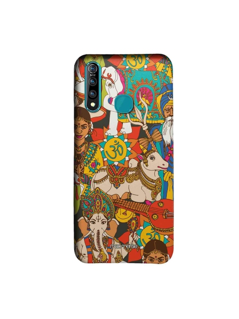 

macmerise Red & Yellow Maste India Illustration Sublime Vivo Z1 Pro Case