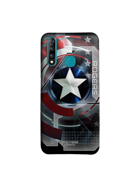 

macmerise Red & Grey Captain America Rogers Marvel Comics Sublime Vivo Z1 Pro Case