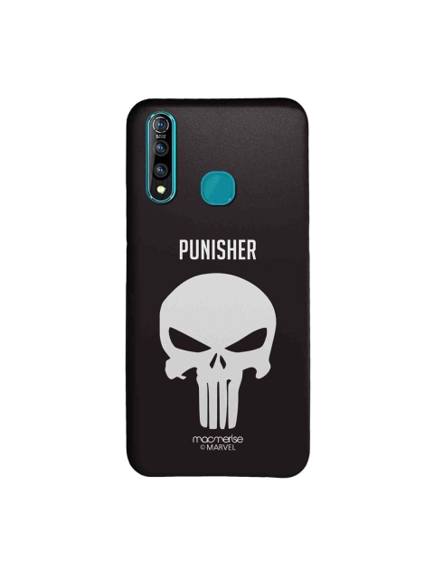 

macmerise Black & White Marvel Comics Punisher Symbol Sublime Vivo Z1 Pro Back Cover