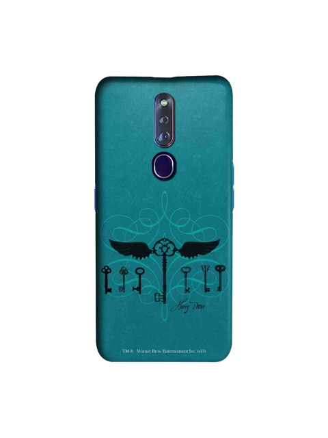 

macmerise Teal Blue & Black Harry Potter Keys Sublime Oppo F11 Pro Back Case
