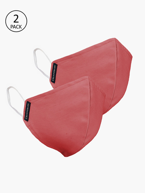 

Dennison Unisex Pink Water & Stain Repellent Reusable Cloth Mask