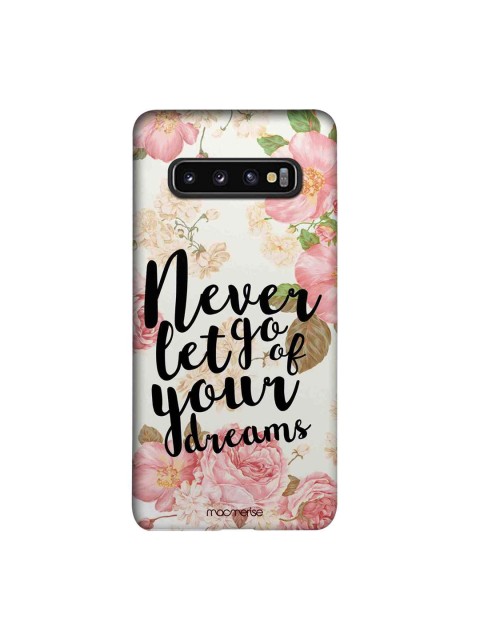 

macmerise Grey & Pink Your Dreams Samsung Galaxy S10 Back Case