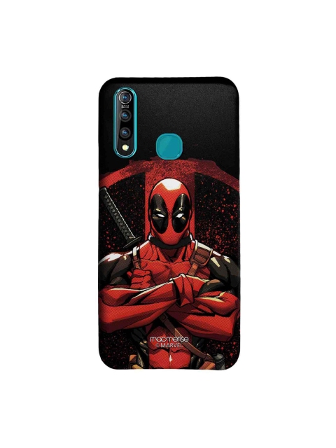 

macmerise Black & Red Deadpool Stance Vivo Z1 Pro Sublime Back Case